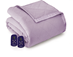 Microflannel Electric Blankets - Amethyst
