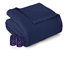 Microflannel Electric Blankets - Smokey Mountain Blue