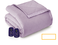 Microflannel Electric Blankets - Amethyst