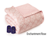Microflannel Electric Blankets - Enchantment Rose