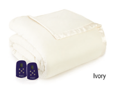 Microflannel Electric Blankets - Ivory