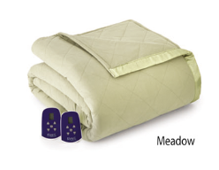 Microflannel Electric Blankets - Meadow
