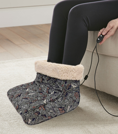 Electric Foot Warmer with Camo Pattern Print