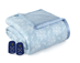 Plush Reversible Sherpa Fleece Electric Heated Blanket - Full -10 Colors to Choose From - 